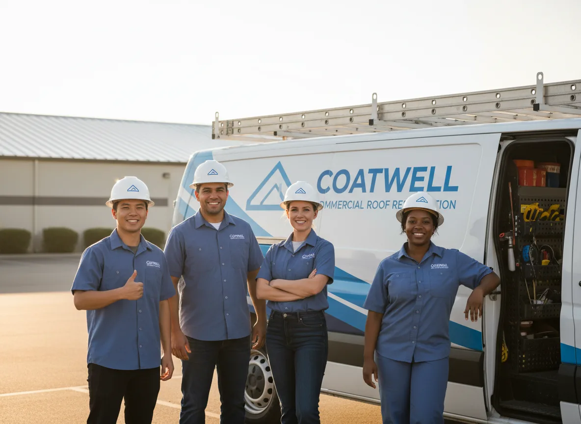 Commercial roof coating company in Starlight, PA